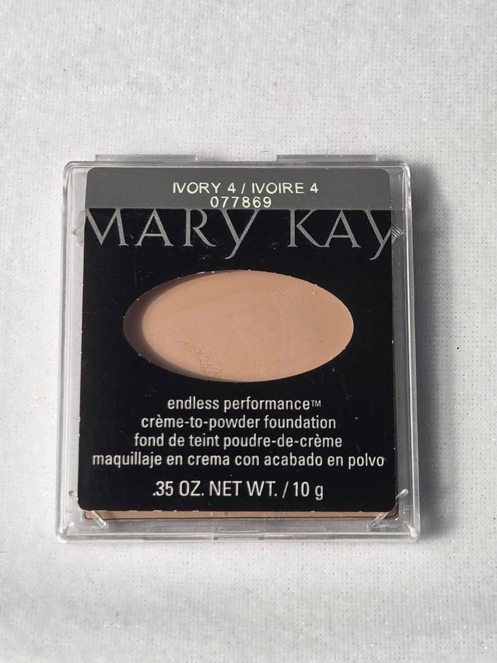 Mary Kay MK Endless Performance Creme-to-Powder Foundation Ivory 4 Discontinued